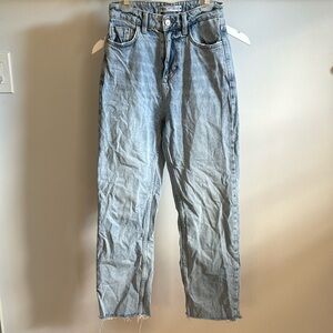 Zara straight leg jeans.